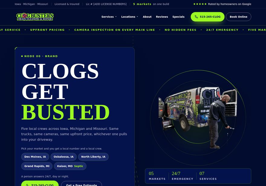 The Graph homepage concept