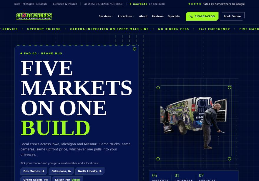 The Lattice homepage concept